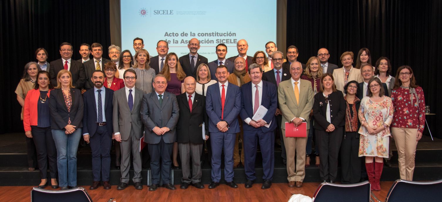 Acto fundacional de la Asociación SICELE en Madrid (España), 27 de octubre de 2017