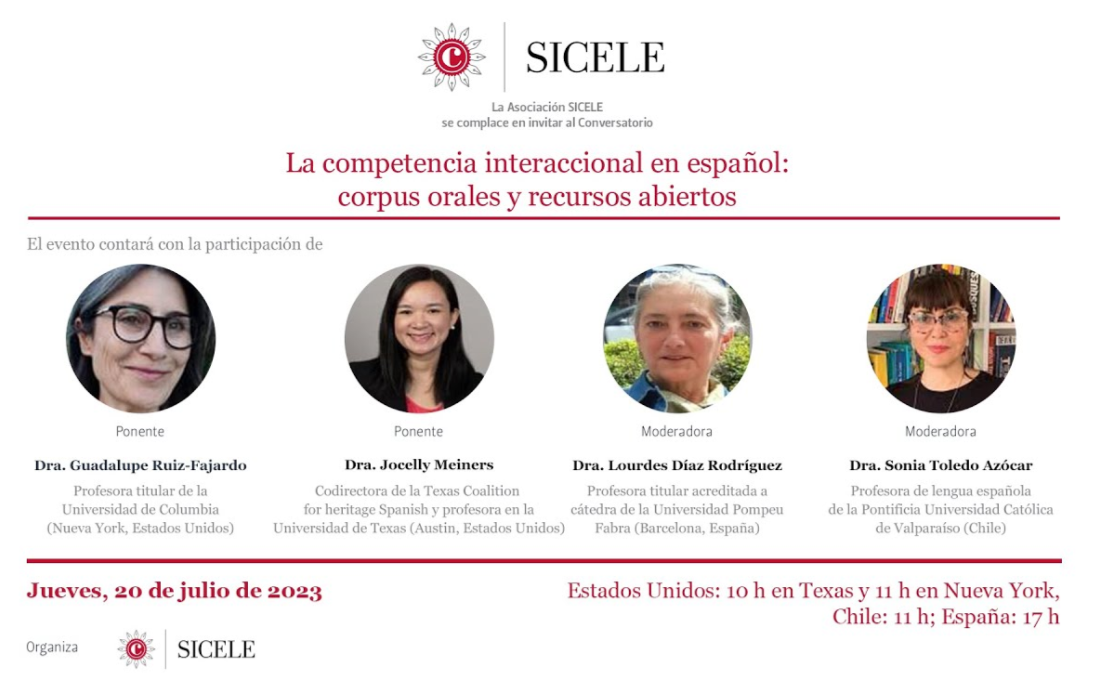 La competencia interaccional en español: corpus orales y recursos abiertos